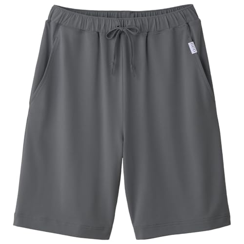 [ReD] [公式] 公式 レッド リカバリーウェア スリープ ユニセックス パジャマ 一般医療機器 バイタルテック ギフト (グレー, L, ショートパンツ)