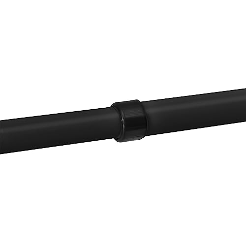 [En.Casa] Appendiabiti Telescopico Con 4 Aste Sistema Porta Abiti Per Cabina Armadio Struttura In Acciaio Nero Regolabile In Altezza 105-278 Cm E In Larghezza 150-230 Cm - 6