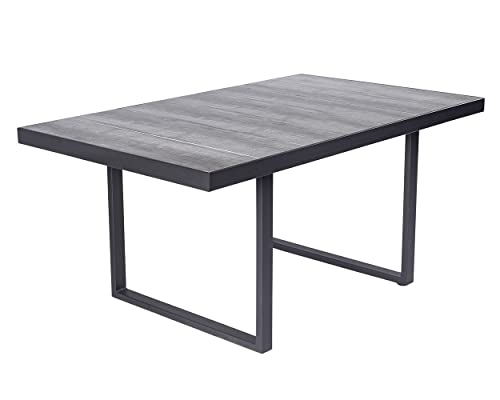 LC Garden »Keramo« Living Loungetisch Couchtisch 140x85x65cm grau-Mix