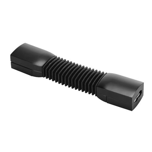 Conector flexible Easytec II negro SLV soluciona techos con viga
