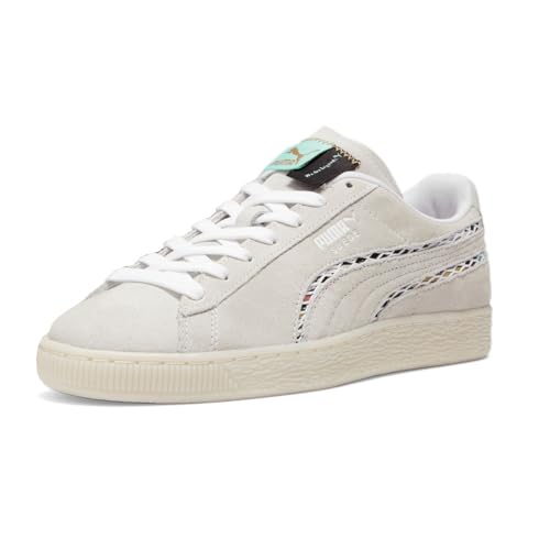 PUMA Mens Suede Wal Mas Camp Lace Up Sneakers Shoes Casual - White - Size 10 M2