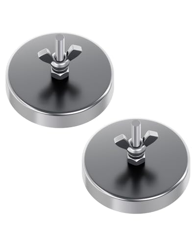 2Pack Magnetic Flag Holder 1.43" Strong Round Base Magnet
