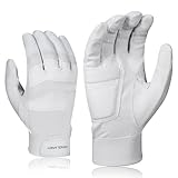 HLDD HANDLANDY Batting Gloves – Durable Grip, Breathable Baseball Softball Gloves for Adults Youth Kids – Gift for Players