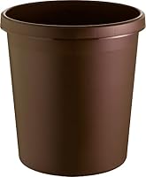 Helit – helit H6105875 - Papierkorb the german 18 Liter, braun, mit 