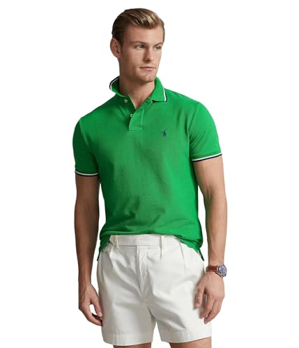 Image of POLO RALPH LAUREN Men's Classic Fit Mesh Polo Shirt