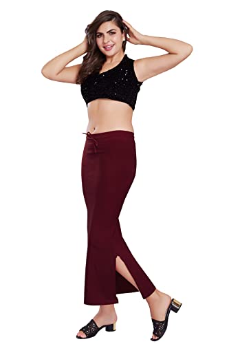 Image of RANI SAAHIBA Women's Stretchy Slim Fishcut Petticoat Cotton Shapewear