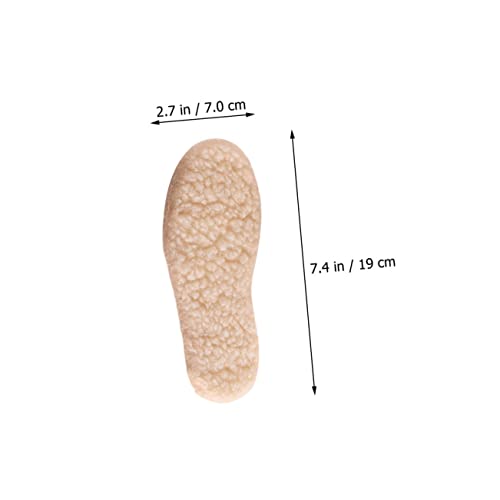 6 pares de plantillas confortables y cálidas para niños y niñas miniatura 2
