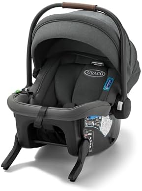 Graco Gomax Infant Car Seat, Baseless Car Seat with Canopy, Rear Facing, Lightweight Carseat
