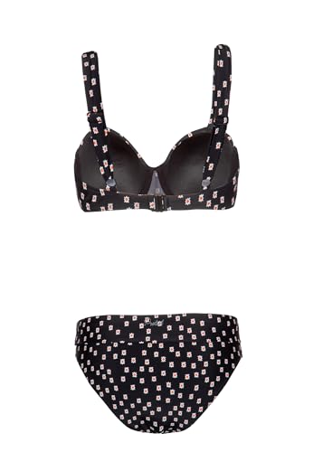 Protest Bastile Dcup Bikini para Mujer, True Black, XS/34