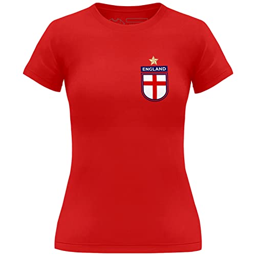 Camiseta de fútbol del equipo de Inglaterra para, Red, S