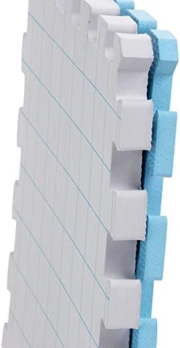 Blocking Mats for Knitting and Crochet, 9-Pack of Interlocking Foam Blocking Mats Including 200 T-Pins and Storage Bag, 31.8 cm Each