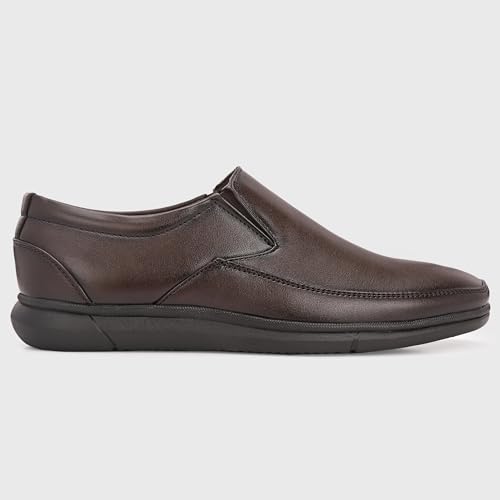 Image of Centrino Men's Formal Shoe|Slip-On Loafers |Office Dress Shoes | Wedding Party Casual Travel |Trendy & Classic Design |Durable TPR Sole |Lightweight Cushioned Sole |Comfortable Outdoor Wear (8109)