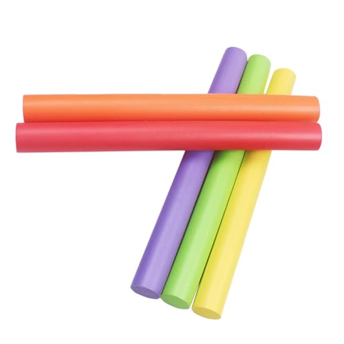 Palitos de colores para relevos comodos que evitan caidas y roturas en atletismo