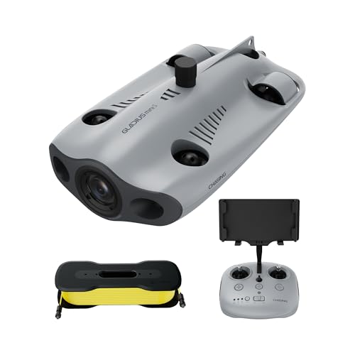Underwater Drone, Mini S submarine drone with 4K+EIS Image Stabilization Camera for Real-Time...