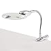 Produktbild Babimax Tischlupe Standlupe 360° Verstellbar, mit 2 LED, 2 Fach/6 Fach Vergrößung 107mm, für Lesen Handarbeit Löten Hobby