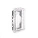 TayMac MM110C Weatherproof Single Outlet Outdoor Receptacle Cover, 5/8 Inches Deep, Clear