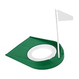 Construction durable : fabriqué à partir de matériaux fiables, cet entraîneur de putting est conçu pour durer, garantissant une utilisation à long terme, des coupes de golf pour le putting, un trou de golf d'entraînement