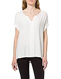 Henleyausschnitt TOM TAILOR Damen 1024042 Basic T-Shirt, 10315-Whisper White, L