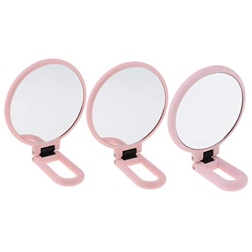 Espejo de Maquillaje Redondo Portátil de Doble Cara miniatura 7