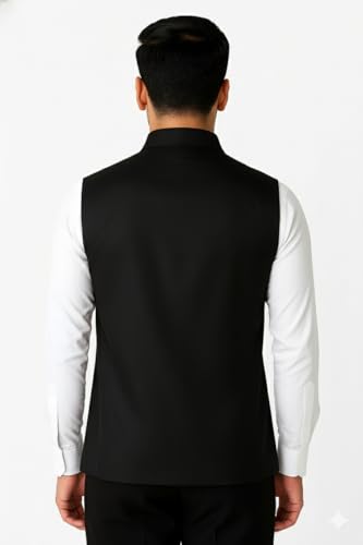 Image of Men Ethnic Nehru Jacket, Modi Jacket