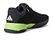 Adidas Unisex Kid Barricade Tennis Shoes (Little Kid/Big Kid) Black/Zero Metallic/Lucid Lemon, 3.5 Big Kid Medium