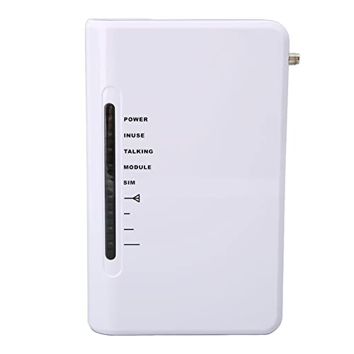 Phefop 4G GSM Fixed Wireless Terminal, Desktop VoIP GSM Gateway with SIM Card Slot, RJ11 Port for Analog Telephone, Fare Register, Office, Shop, Support Caller ID & Auto IP (UK Plug)