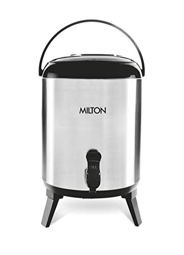 Milton Stellar 4 Thermosteel Insulated Water Jug 3700 ml, Steel Plain