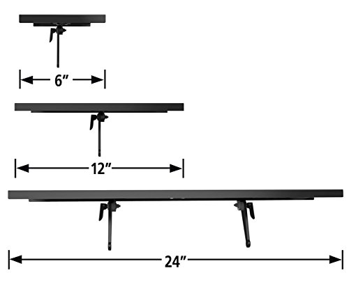 Stanley ATS-106 TV Top Shelf-Small Size, 6-Inch Width