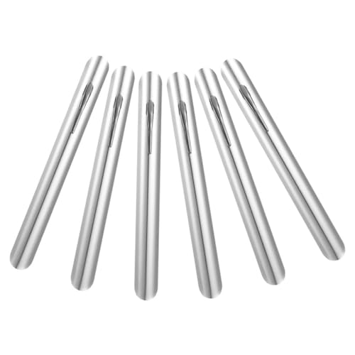 Warmhm Spazzatrice per Briciole da Tavolo in Acciaio Inossidabile 6 Pezzi Raschietto per Ristorante e Cucina Pulitore Ergonomico e Portatile per Superfici di Lavoro