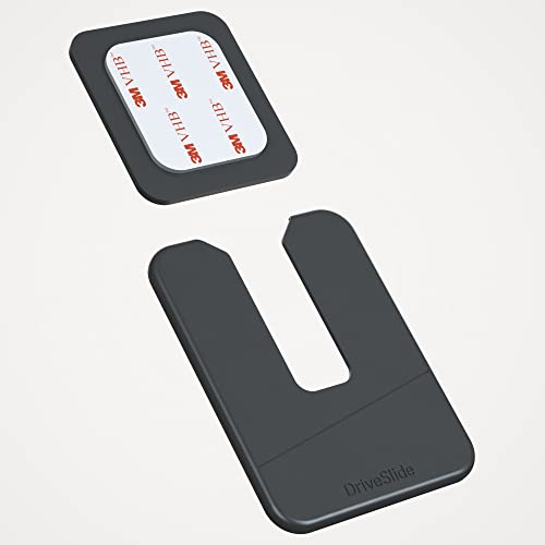 Driveslide - Aesthetic Portable Computer Mounted External Hard Drive And Hub Holder To Organize Laptop Workspace And Declutter Cable With Lock System #TOP6