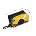 Jamaican Reggae Guitar One Love Dog Poop Bag Storage Box with Safety Lock, Suitable for Any Dog ​​Leash, Pet Travel Poop Bag Storage Bag