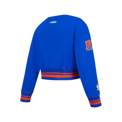 Image of Pro Standard Big Girls NBA Retro Classics Fleece Crewneck Sweatshirt