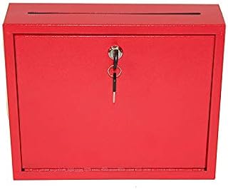 AdirOffice Multi Purpose, Mailbox, Drop Box, Suggestion Box, Wall Mountable, 3" x 10"