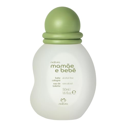Image of Natura - Baby Cologne | Gentle Fresh Scent for Babies | Alcohol-Free, Hypoallergenic, Pediatrician Tested, Vegan & Safe Daily Use - Mamãe e Bebê, Mom and Baby– 1.6 fl oz (50ml)