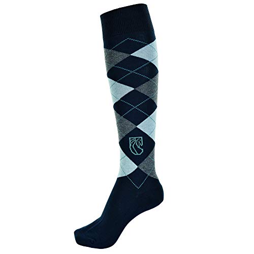 Image of Pramoda 3 Pairs Equestrian Riding Socks for Horse Riding & Tall Boot Knee High Socks for Women