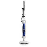 Reliable 200CU Steam Floor Mop - Steamboy mop with 2 Microfiber Cloth Pads, 1500W Steam Mop for Tile and Hardwood Floor, 180-Degree Swivel Head, Removable Water Tank, Freshens Carpets