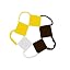 Brown-2, White-1 & Yellow-2
