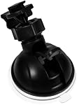 GLEAVI Dash Cam Suction Cup Mount avec filetage de vis 1/4 pouce Rotation réglable tête de balle Support de caméra de voiture pour tableau de bord et pare-brise