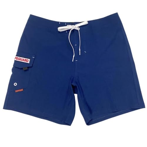 Maui Rippers Men's Lifeguard Swim Trunks Stretch 17