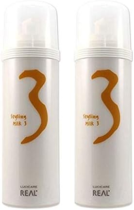 Amazon リアル化学 ルシケア スタイリングミルク 3 ソフト 135g 2個 セット リアル科学 ヘアクリーム 通販