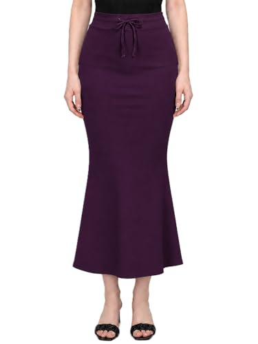Image of Stretchable Saree Shapewear Petticoat for Women,Skirts for Women,Smooth Curve 4-Way Stretch Fish Cut Peticote Innerwear,Shape Wear Dress for Saree