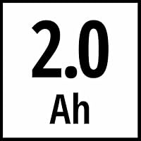 Original Einhell 2,0 Ah System Akku Power X-Change (Li-Ionen Akku, 18 V, 2,0 Ah, passend für alle Power X-Change Geräte) – Ansicht 4