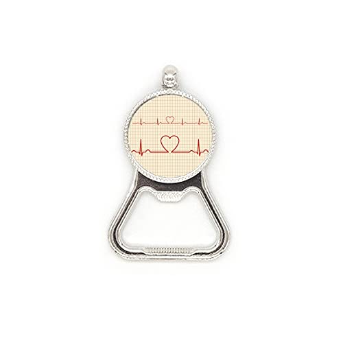 Électrocardiogramme cœur acier inoxydable résistant à la rouille pour décor durable - 2