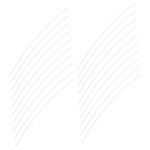 Angoily Bookbinding Solution 20pcs Hot Melt Adhesive Strips Strong Book Repair Glue Multi-use Glue Tapes for Documents