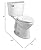 American Standard 211AA004.020 Champion Toilet, White
