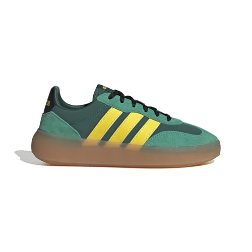 adidas Unisex Kinder BARREDA Decode Shoes JUNIOR, Collegiate Green/Yellow/Court Green, 38 2/3 EU – Ansicht 3