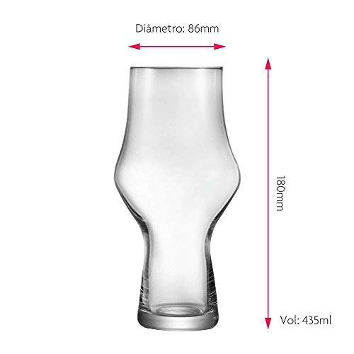 Copo de Cerveja Craft Beer Cristal 495ml