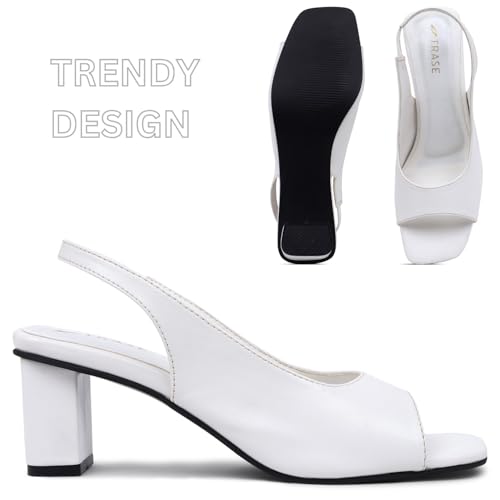 Image of TRASE Block Heels Sandals For Women, Anime Stylish & Comfortable Footwear