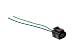 2 Pin Pigtail Plug Wiring Connector Fits VW Jetta Golf MK4 MK5 Beetle Replaces 1J0 973 702