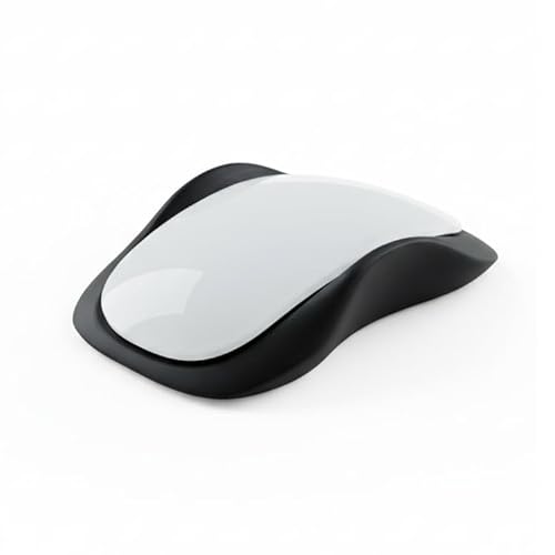 Ergonomic Wave Grip Attachment Compatible with Magic Mouse 2 - Enhanced Comfort, Snap-On Design, Better Control & Reduced Fatigue(Black)